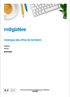 Lien vers catalogue PDF